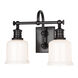 Keswick 2 Light 13.5 inch Old Bronze Bath and Vanity Wall Light