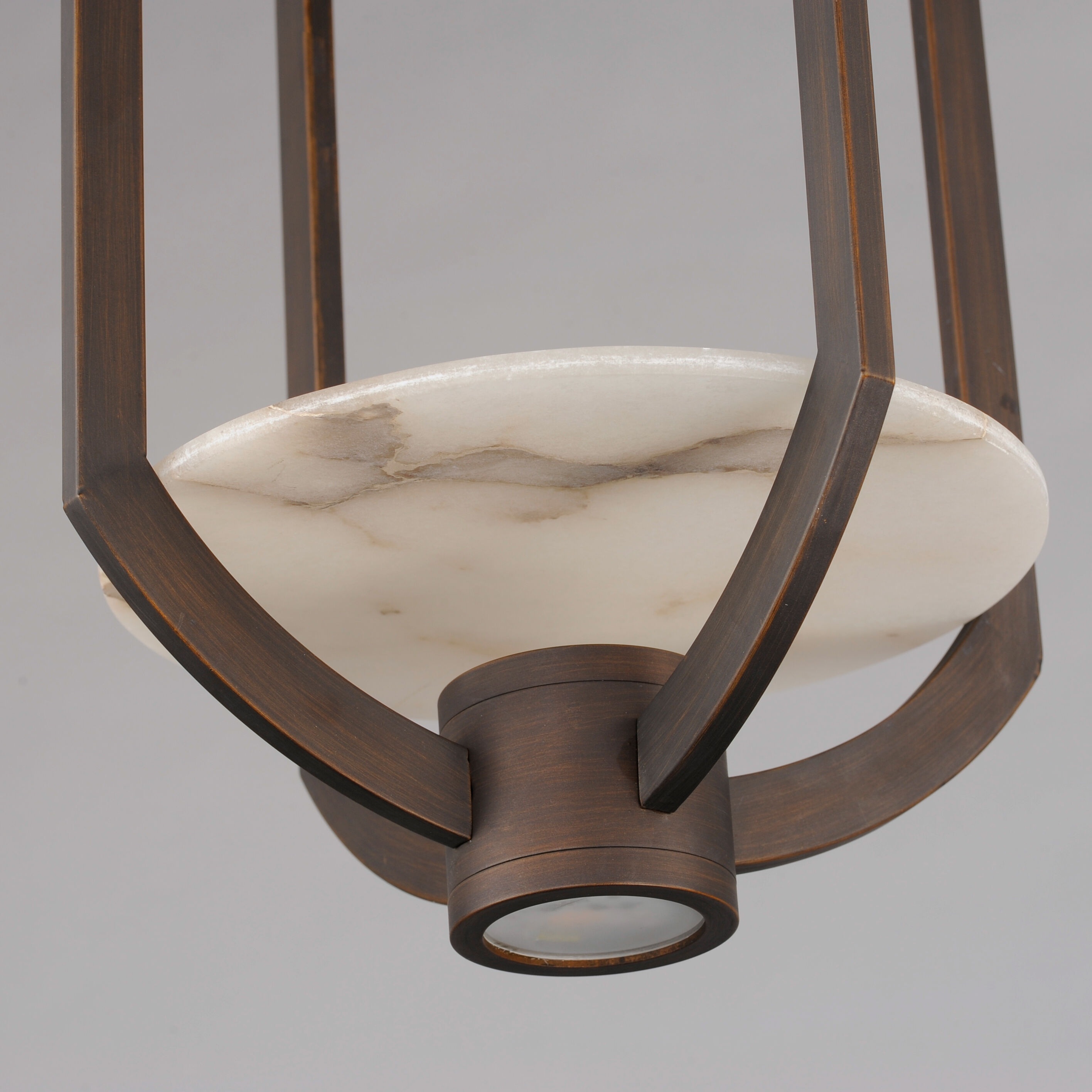 Quarry LED 12 inch Dark Bronze Mini Pendant Ceiling Light