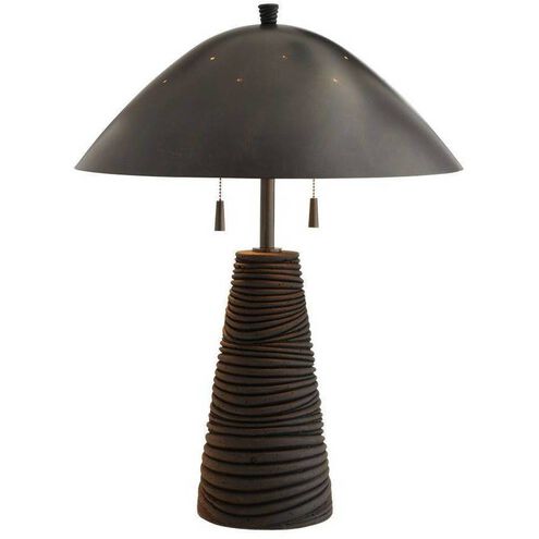 Fender 26 inch 60.00 watt Black and Bronze Lamp Portable Light