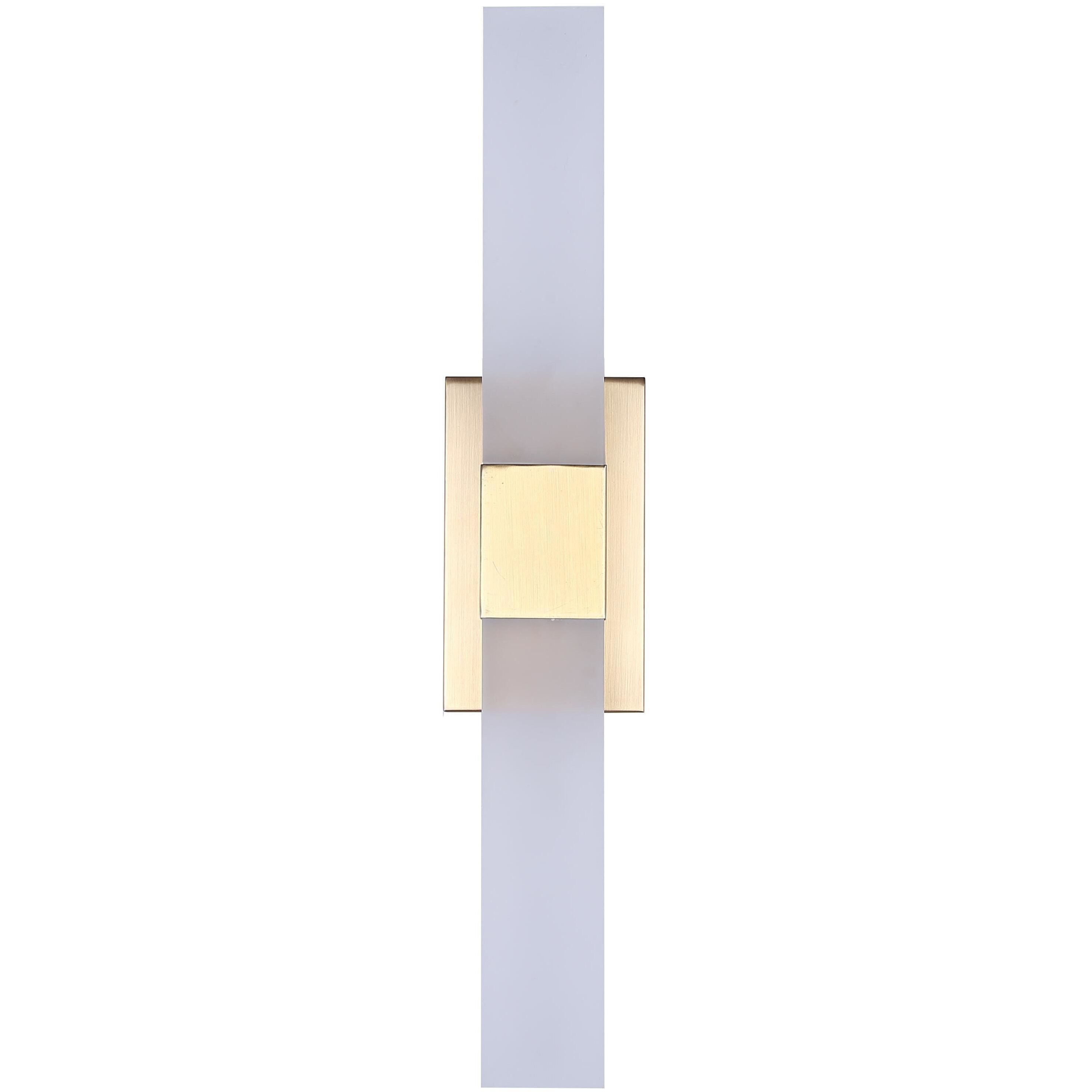 Farrow LED 4.75 inch Gold Vanity Light Wall Light
