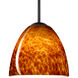 Sasha 1 Light Black Cord Pendant Ceiling Light
