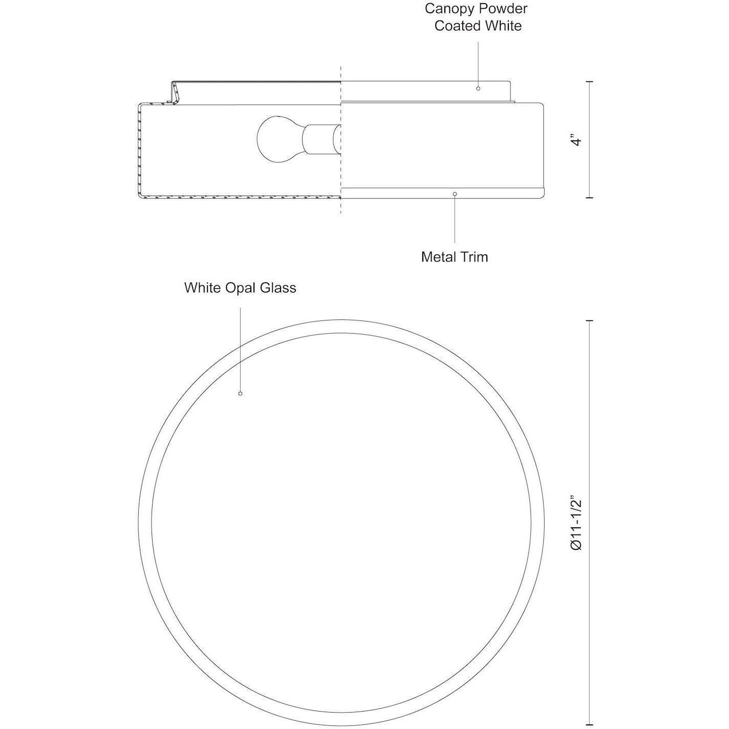 Charlie 2 Light 11.5 inch Brushed Nickel Flush Mount Ceiling Light