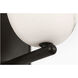 C&M by Chapman & Myers Savina 1 Light 5 inch Aged Iron Sconce Wall Light
