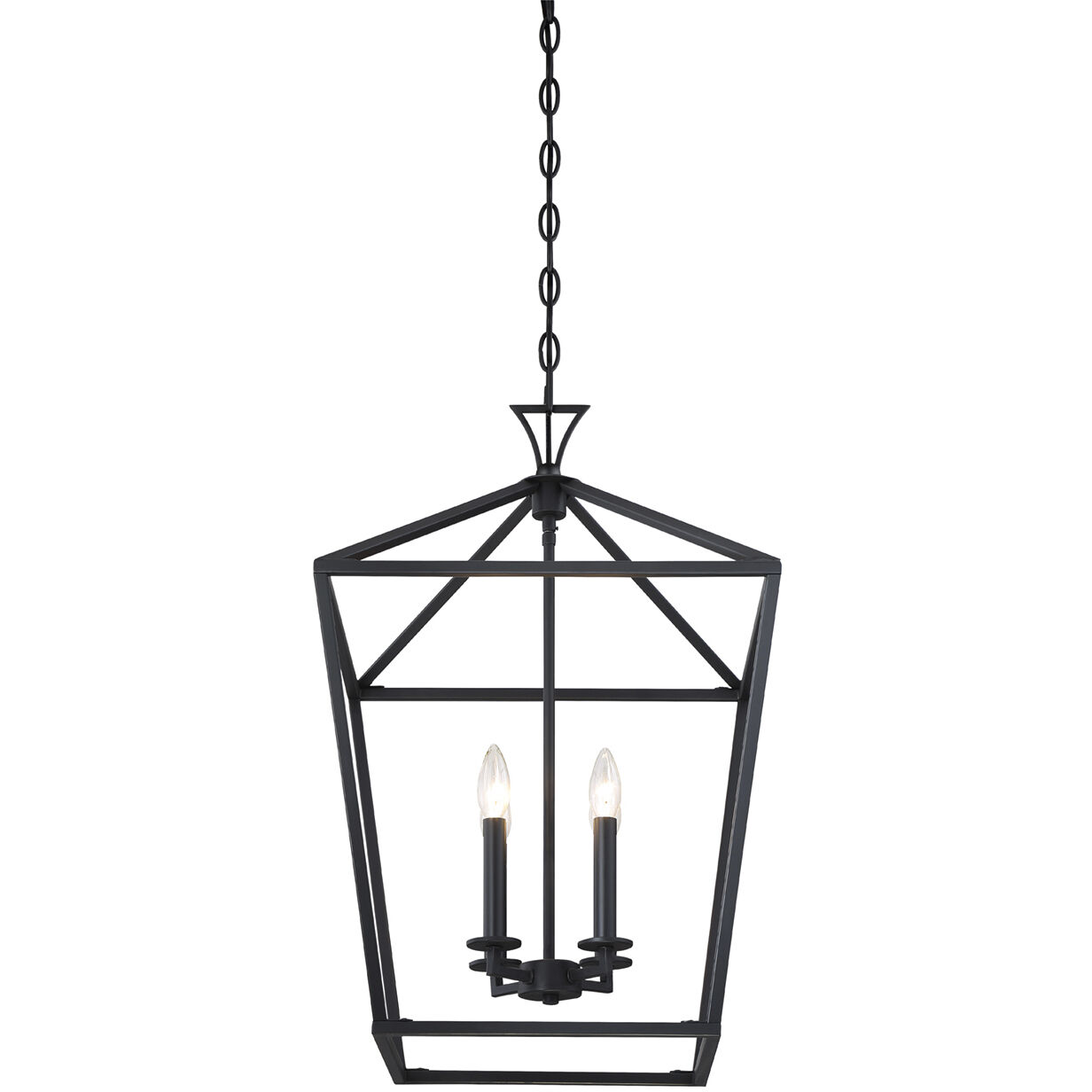 Townsend 4 Light 17 inch Matte Black Pendant Ceiling Light, Essentials