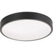 Octavia LED 14 inch Black Flush Mount Ceiling Light