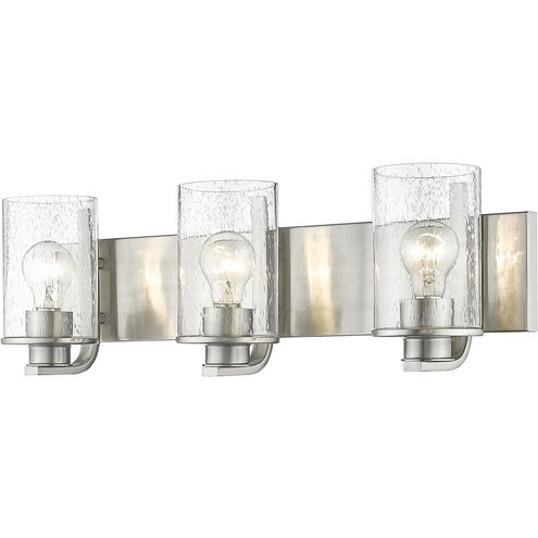 Beckett 3 Light 23 inch Brushed Nickel Vanity Wall Light