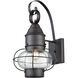 Onion 1 Light 18 inch Oil Rubbed Bronze Outdoor Sconce