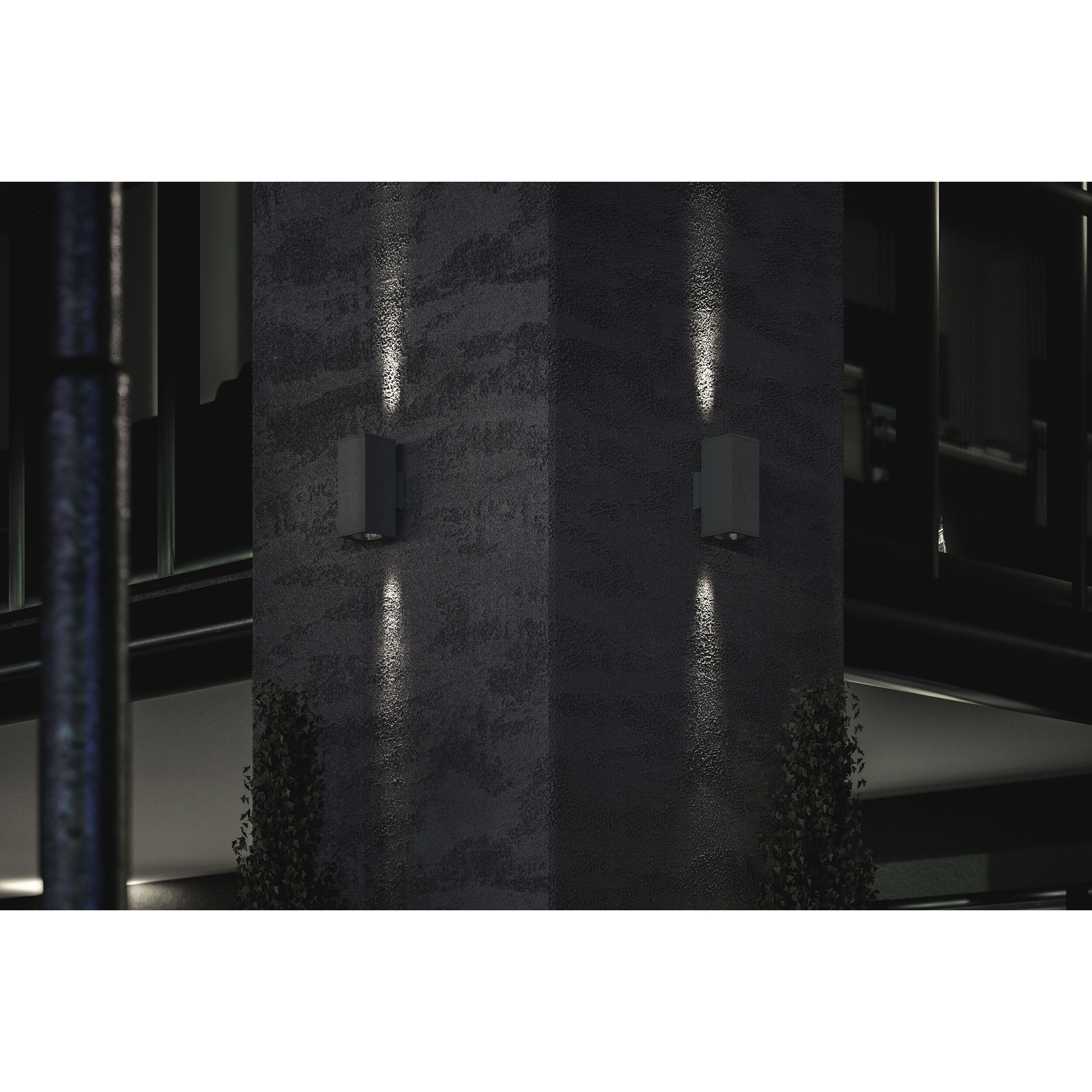 Sera LED 13.1 inch Silver Outdoor Wall Sconce in 6 in