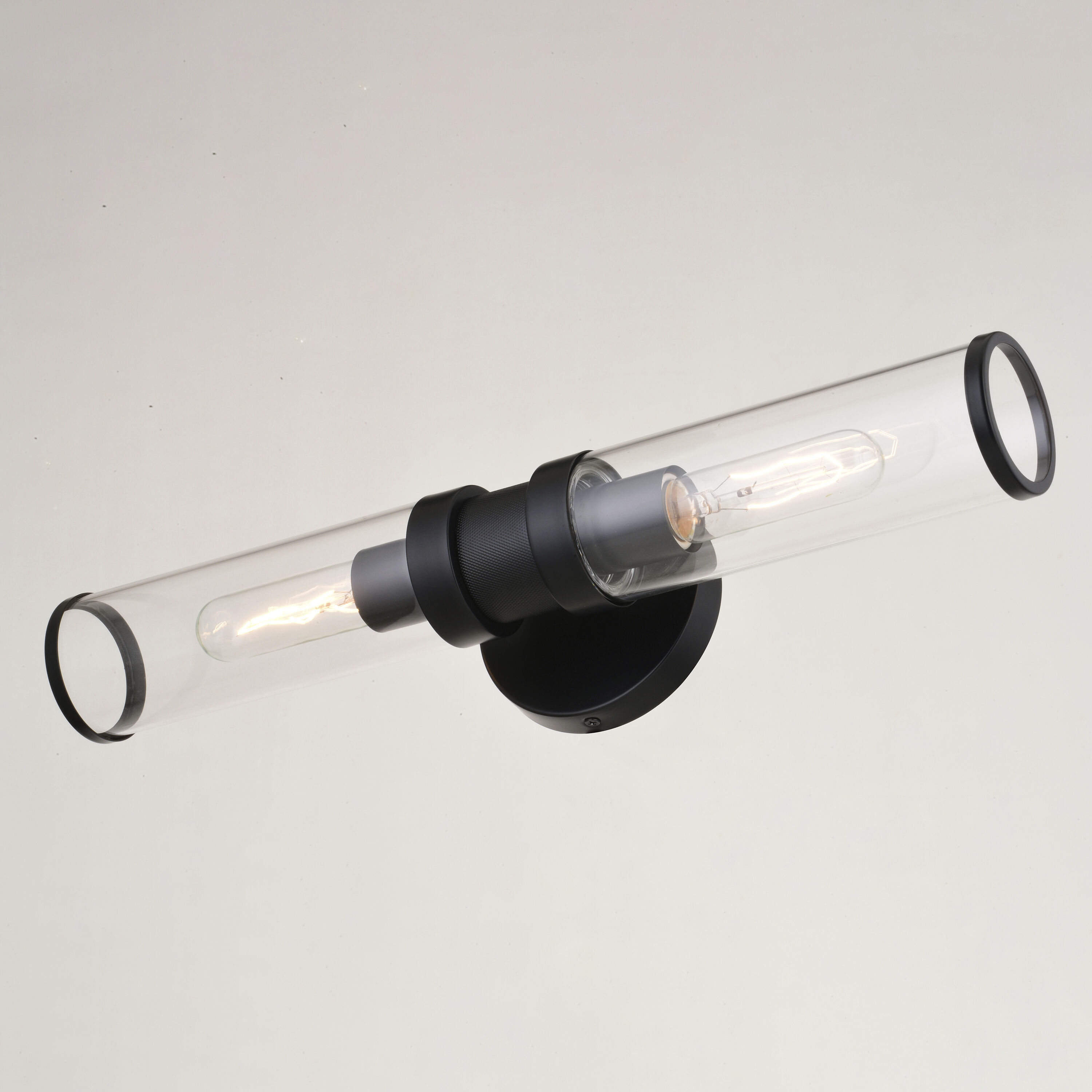 Levitt LED 19.25 inch Black Bathroom Light Wall Light