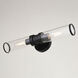 Levitt LED 19.25 inch Black Bathroom Light Wall Light