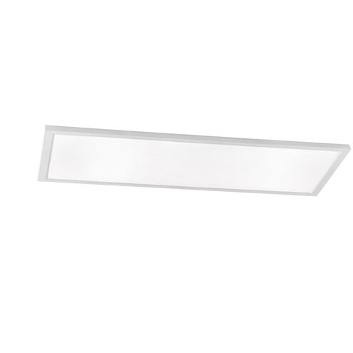 Lugano LED 24 inch White Linear Flush Mount Ceiling Light