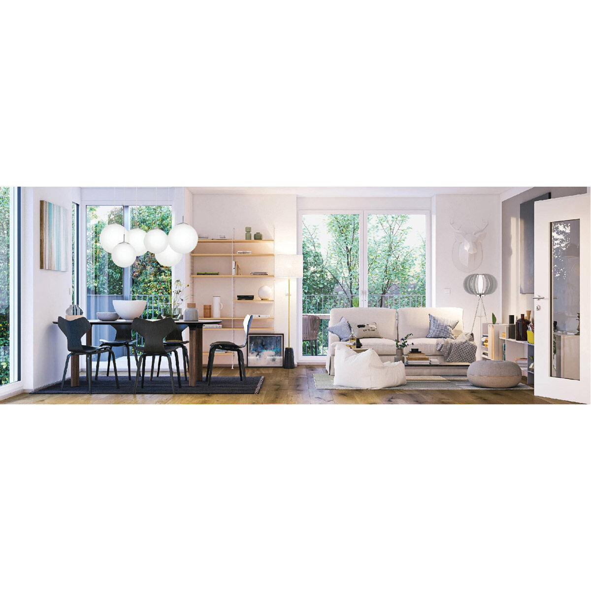 Rondo 1 Light 9.84 inch Matte Nickel Pendant Ceiling Light