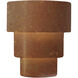 Ambiance Terrace LED 12.75 inch Rust Patina Wall Sconce Wall Light, Large
