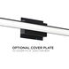 Tonya LED 18 inch Black Vanity Light Wall Light