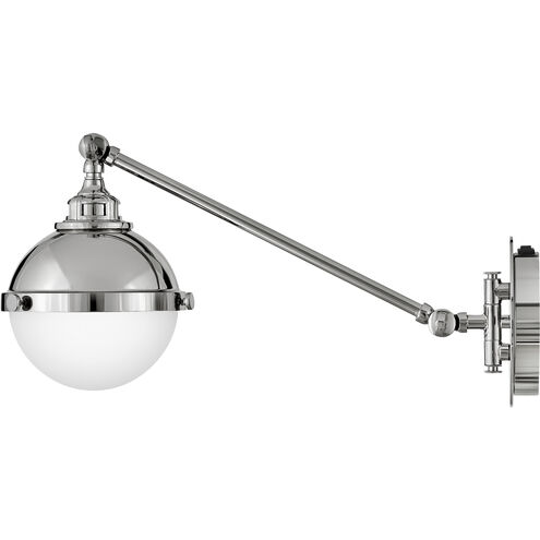 Fletcher 1 Light 7 inch Polished Nickel Indoor Wall Sconce Wall Light