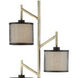 Elena 66 inch 40.00 watt Coffee Floor Lamp Portable Light
