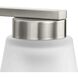 Tanner 1 Light 6.75 inch Brushed Nickel Vanity Light Wall Light