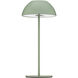 Channing 11 inch 2.00 watt Lime Green Rechargeable Table Lamp Portable Light, WAC Limited