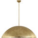 Kelly Wearstler Utopia LED 48 inch Gild Sculpted Pendant Ceiling Light