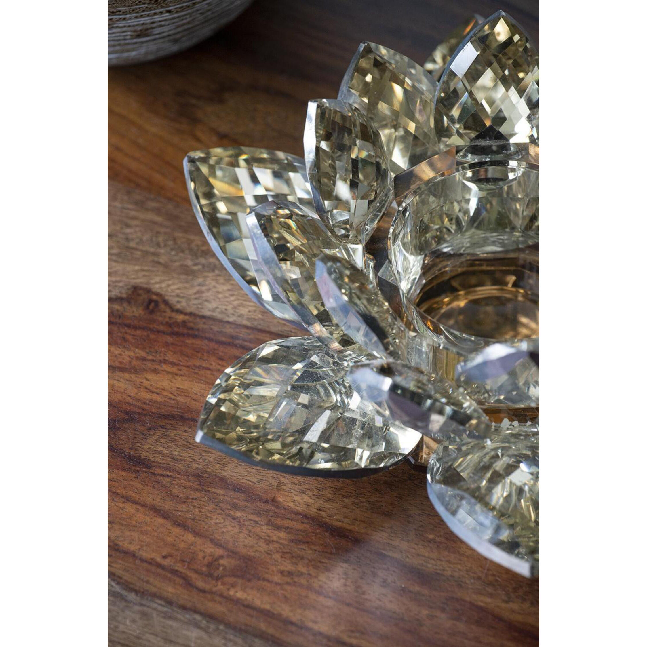 Lotus 8.7 X 3.5 inch Candleholder