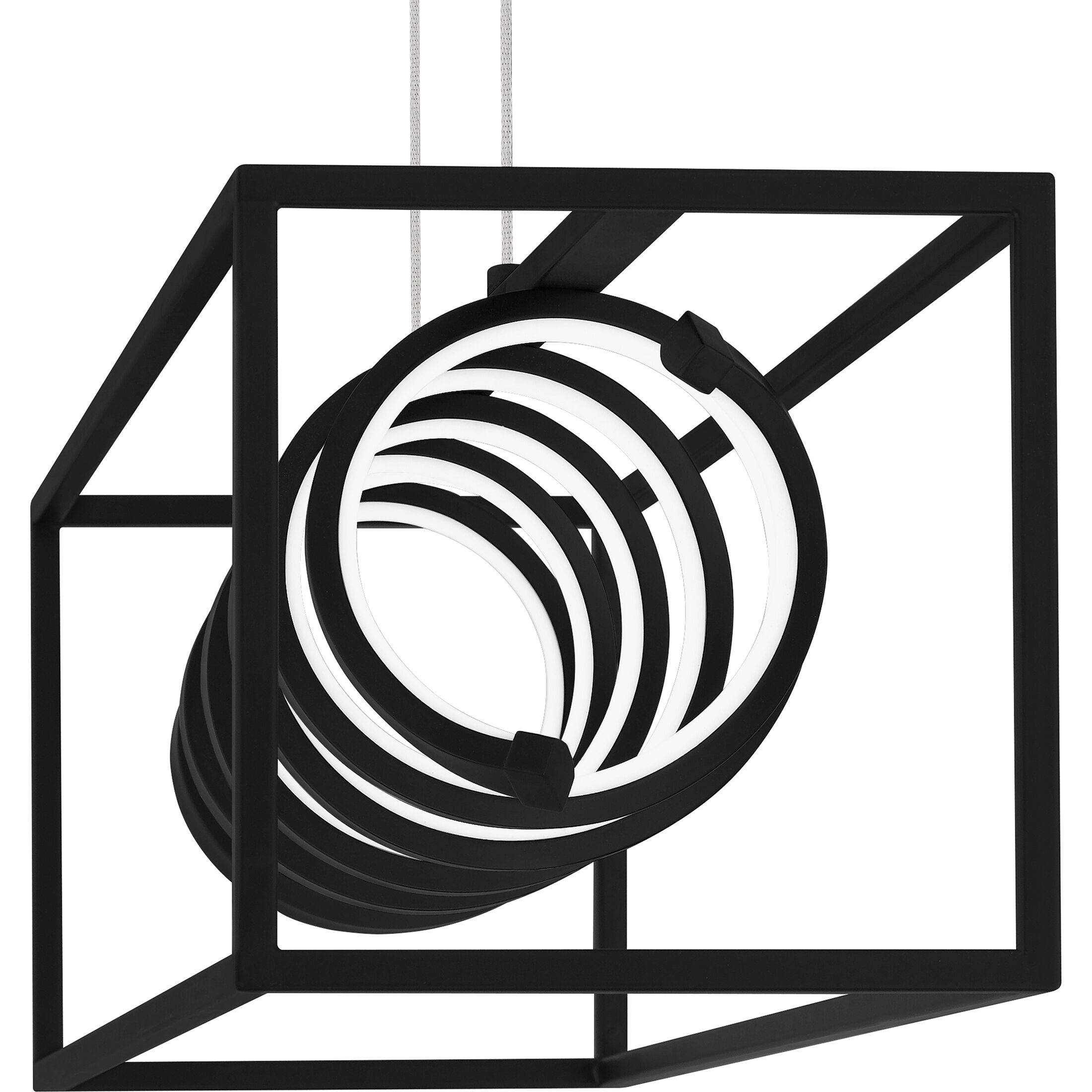 Amaranth LED 32 inch Matte Black Island Light Ceiling Light