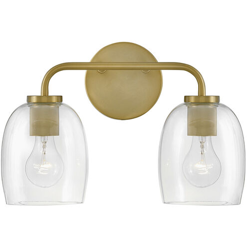 Percy 2 Light 14.75 inch Bathroom Vanity Light