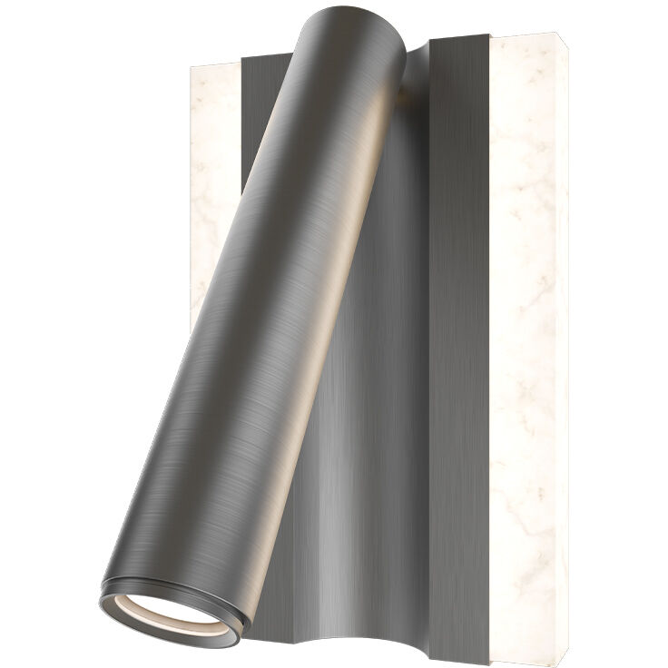 Ivery Indoor Wall Lighting in Antique Nickel