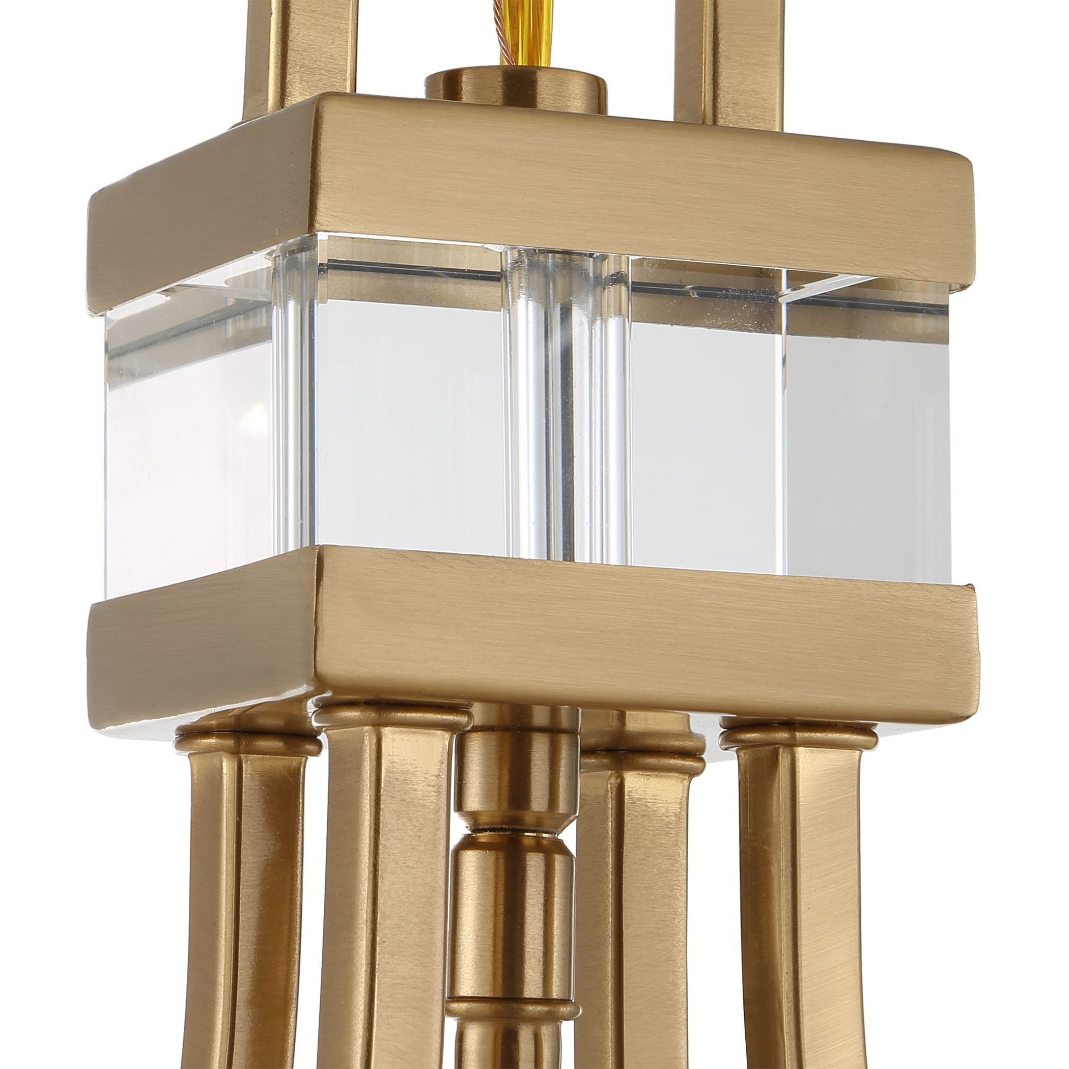 Montreal 4 Light 13.88 inch Warm Brass Pendant Ceiling Light