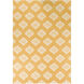 Frontier 66 X 42 inch Mustard, Ivory Rug