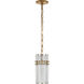 AERIN Bonnington 1 Light 7.25 inch Hand-Rubbed Antique Brass Pendant Ceiling Light, Small