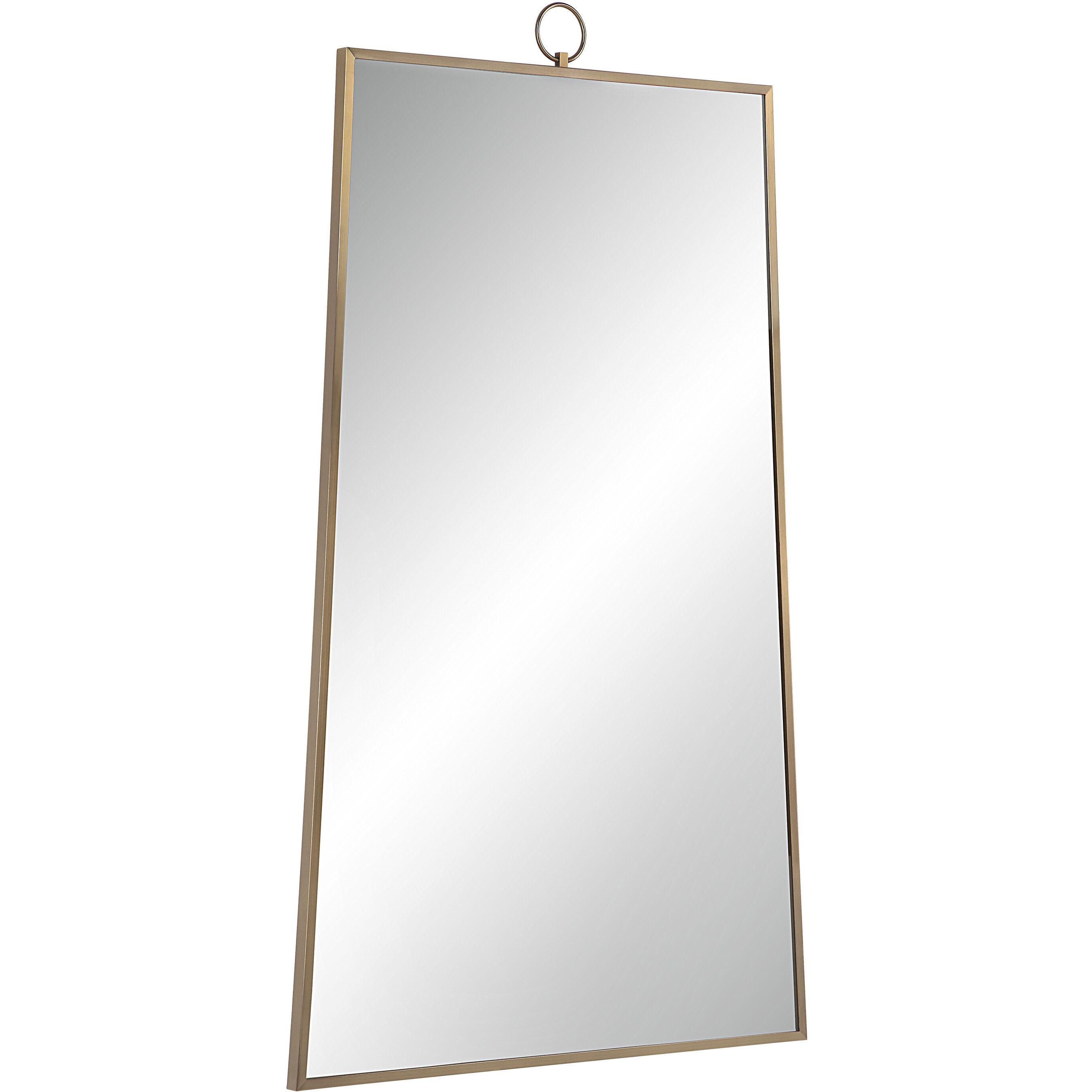 Ariadne 42.5 X 24 inch Burnished Brass Wall Mirror