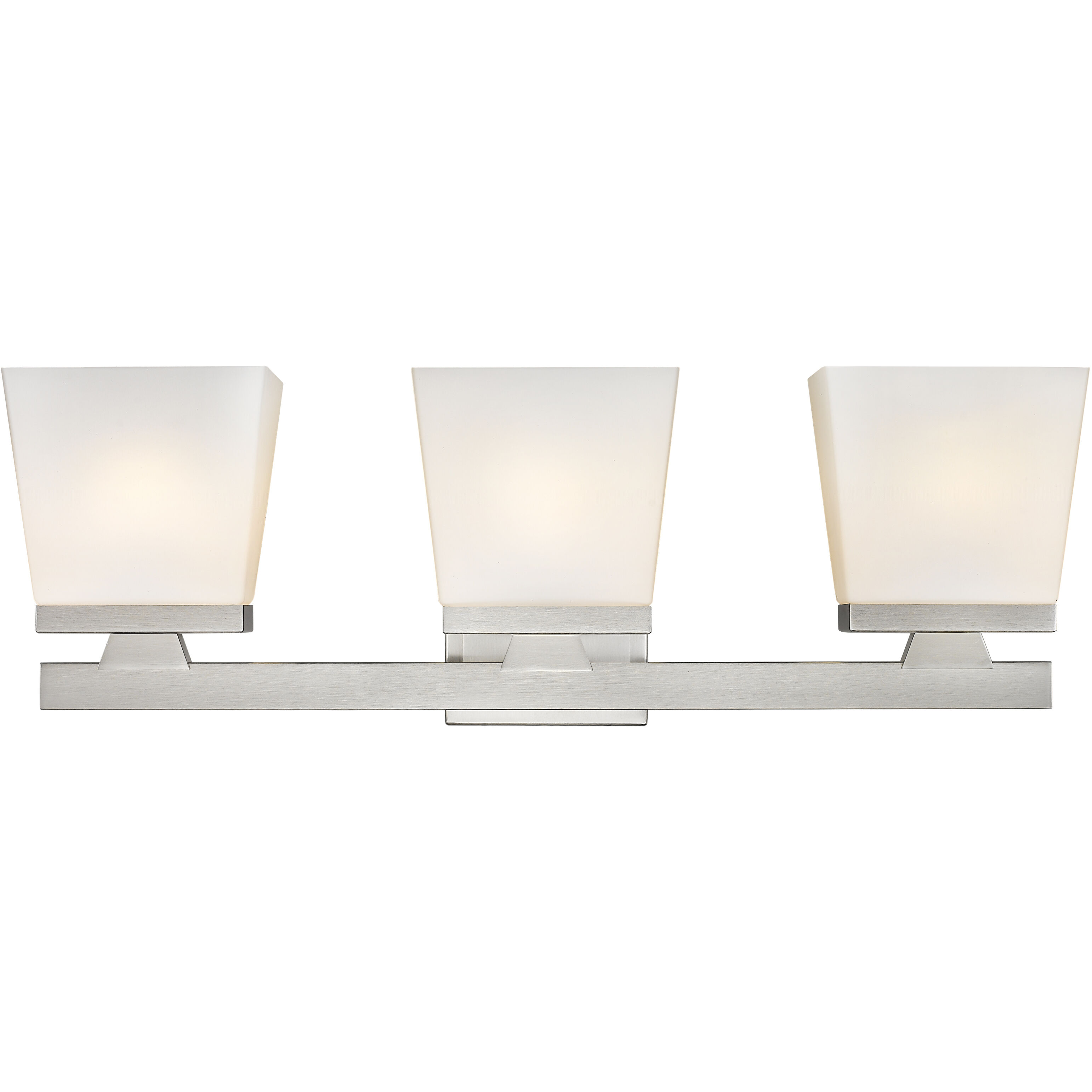 Astor 3 Light 23 inch Brushed Nickel Vanity Wall Light
