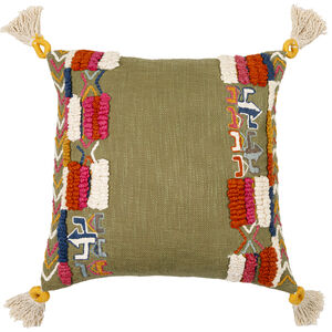 Mystic 20 inch Dusty Sage Pillow Kit in 20 x 20, Square