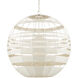 Lapsley 1 Light 34 inch White Orb Chandelier Ceiling Light