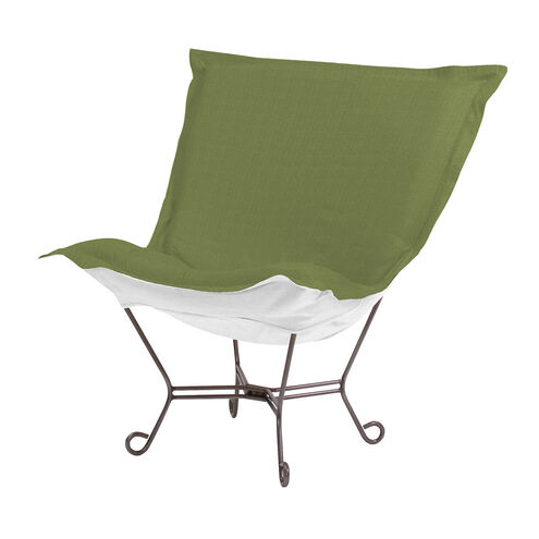 Seascape Yellow and Green Outdoor Patio Chair