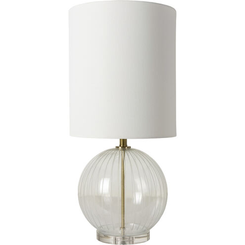 Beltching 30 inch 150 watt Clear Table Lamp Portable Light