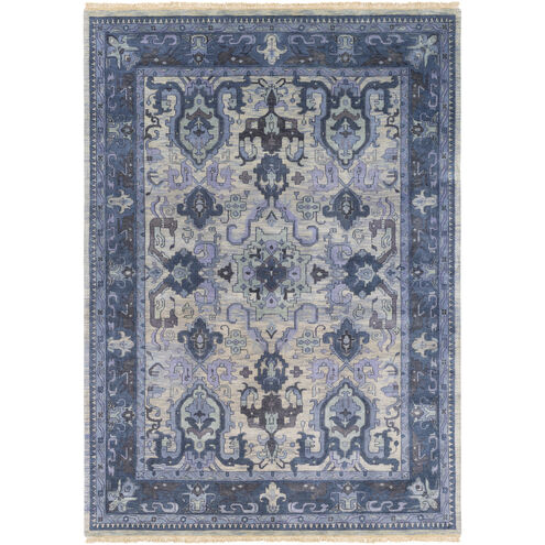 Zeus 132 X 96 inch Denim Rug in 8 x 11, Rectangle