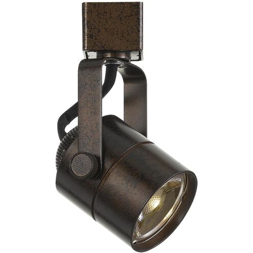 Ht System 1 Light Rust Track Head Ceiling Light