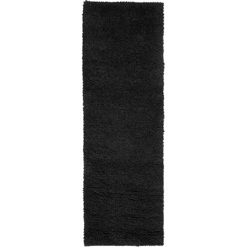 Aros 120 X 48 inch Black Rug