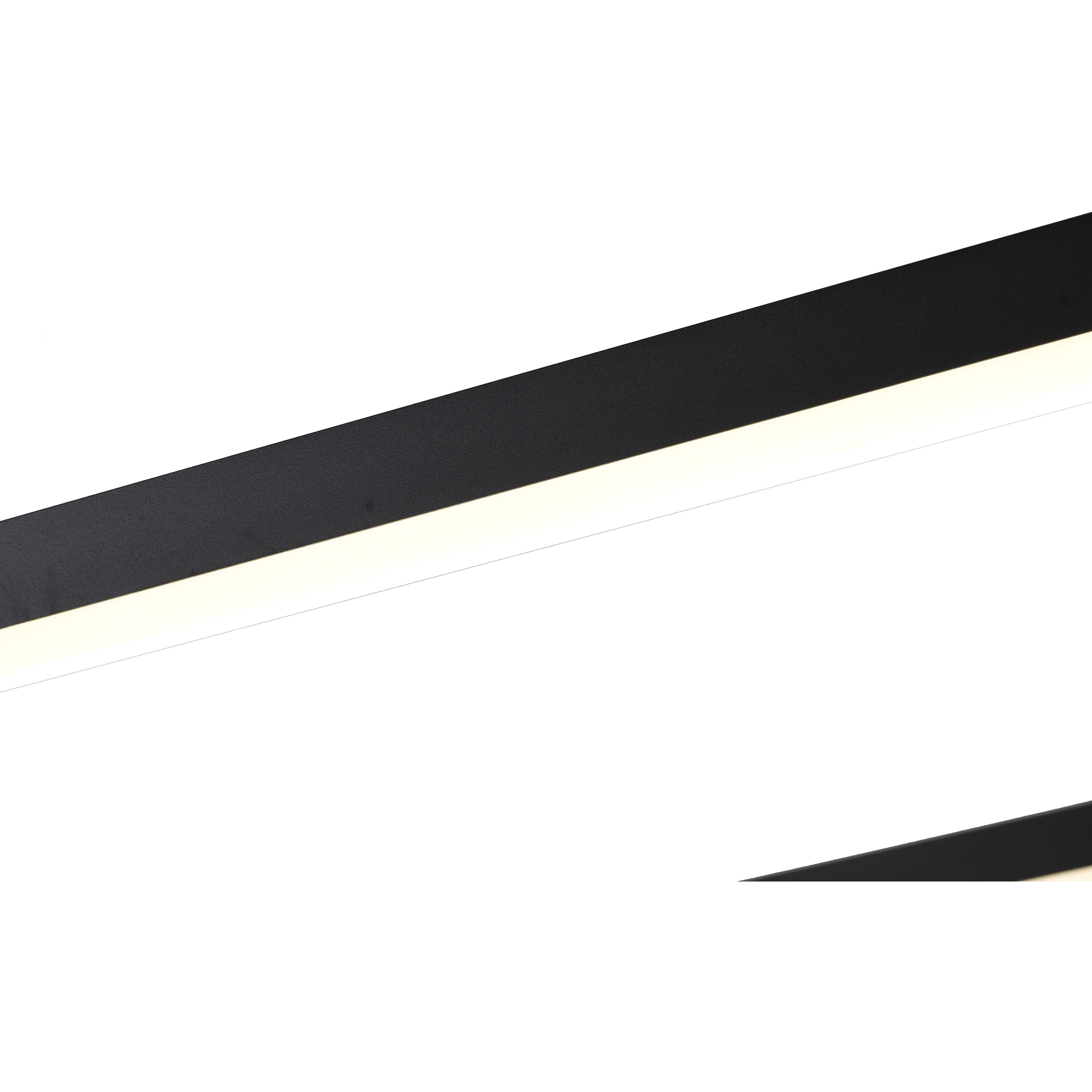 Canada LED 30 inch Matte Black Chandelier Ceiling Light