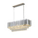 Canada LED 12.3 inch Chrome Chandelier Ceiling Light