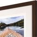 Waterside Collection Brown Framed Art