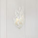 Broche Bath Wall Light in Matte White
