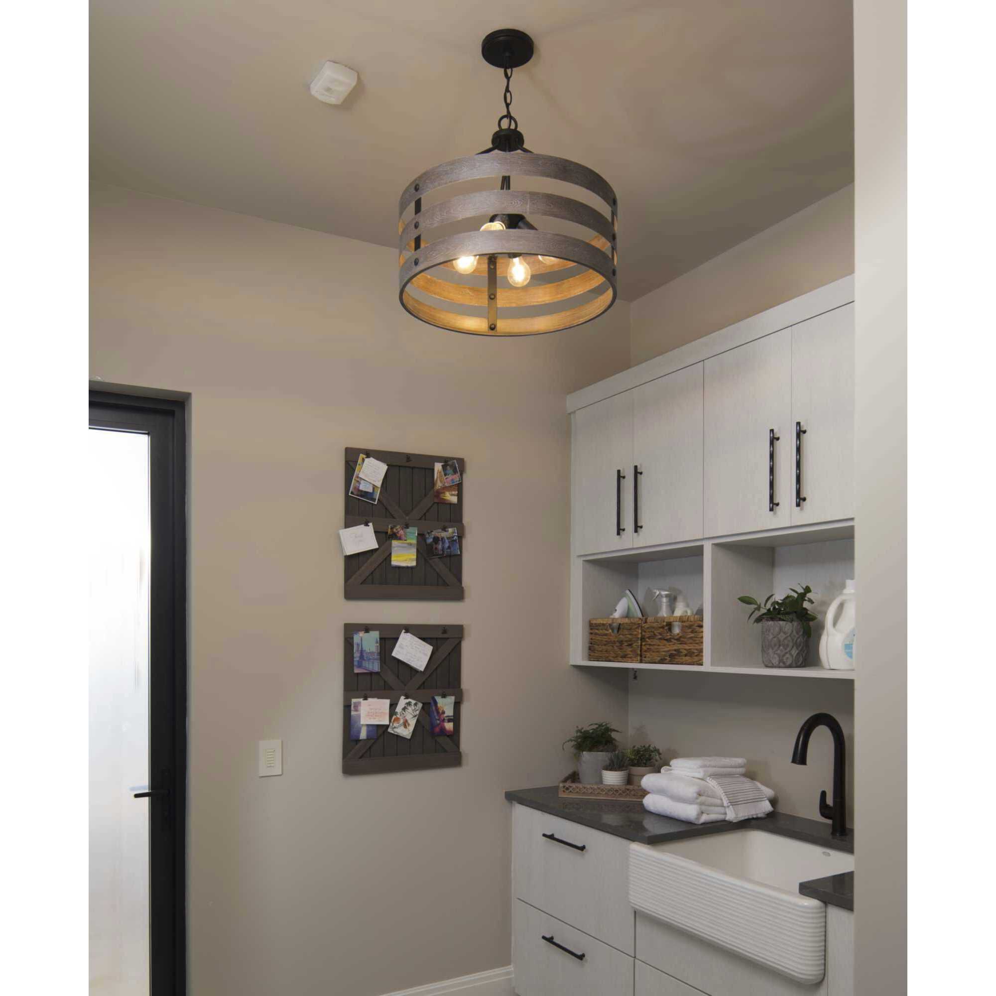 Gulliver 4 Light Graphite Pendant Ceiling Light