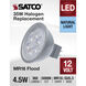 Lumos LED 4.5 watt 12 5000K Light Bulb, MR LED