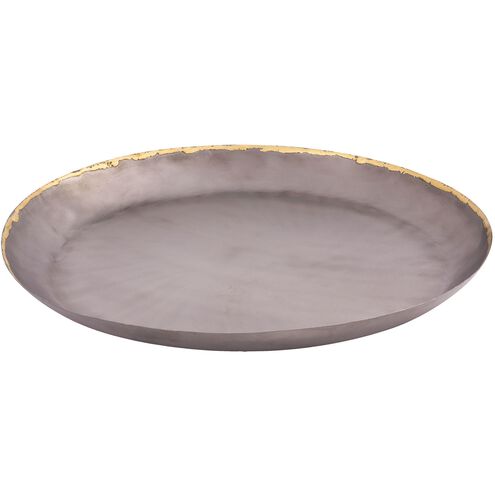Dane Gray with Gold Tray