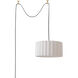 Scallop 1 Light 16.00 inch Pendant
