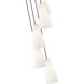 Farrell 5 Light 12 inch Modern Gold Chandelier Ceiling Light