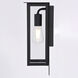 Burr Ridge 1 Light 14 inch Matte Black Outdoor Wall