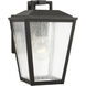 Drew & Jonathan Kennewick 1 Light 10 inch Textured Black Outdoor Wall Lantern, Small